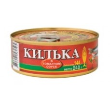 Kilka v tomatu, 240g AKCE